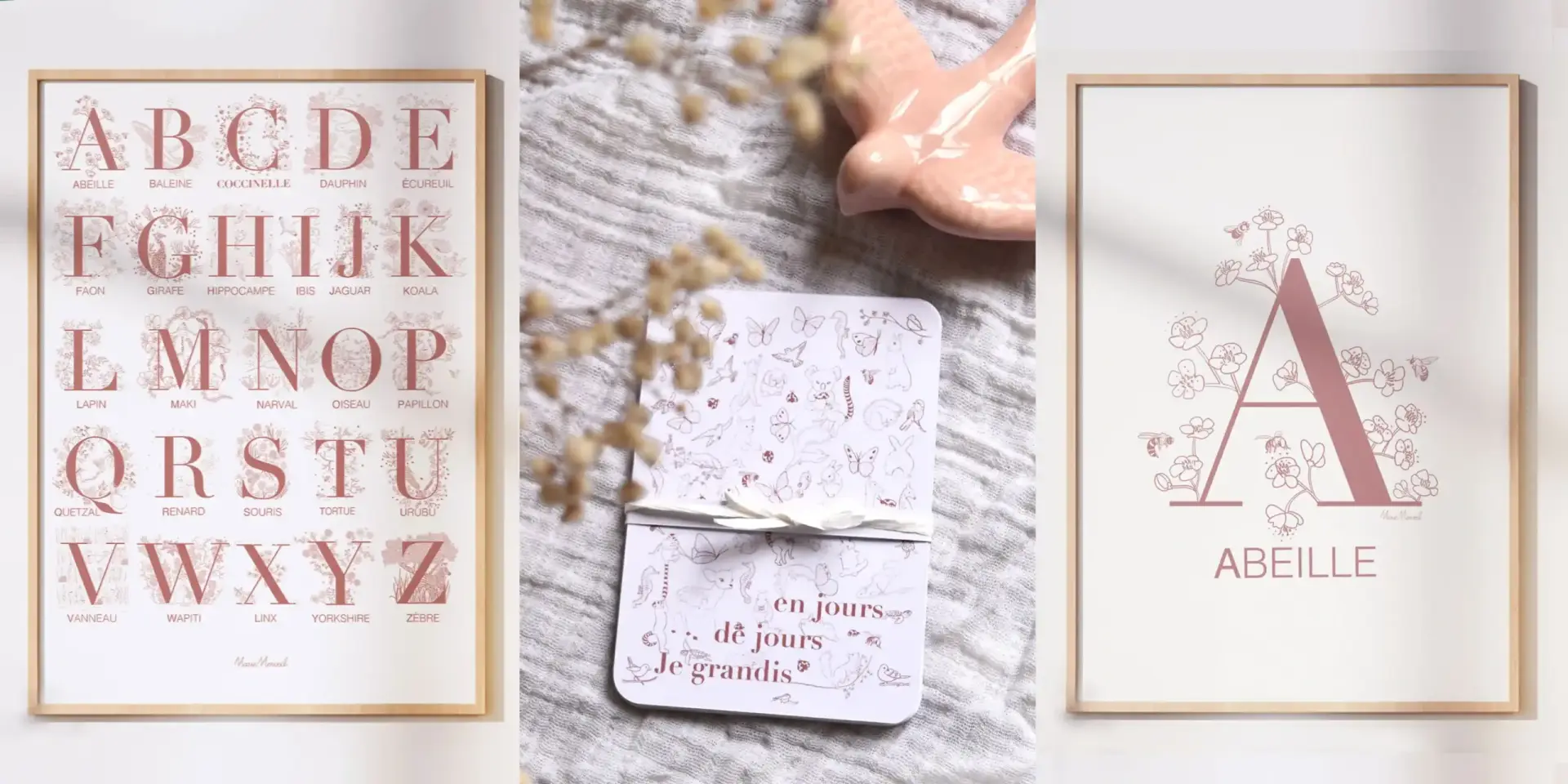 Découvrez des illustrations originales, parfaites pour offrir en cadeau de naissance et célébrer l’arrivée du bébé.